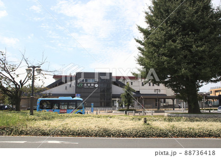 高崎線　北本駅（東口駅舎） 88736418