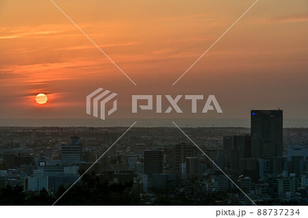 金沢の夕景 88737234