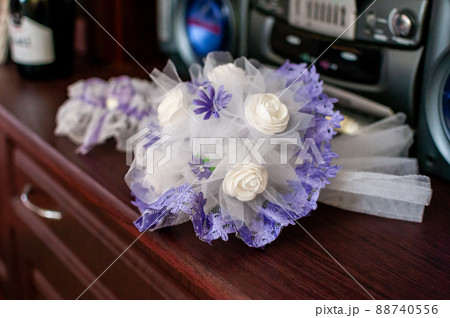 Newlyweds morning. Wedding accessories Newlyweds morning. Wedding accessories 88740556