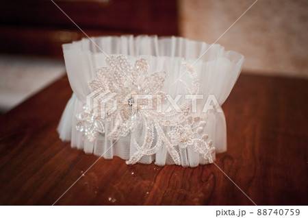 Newlyweds morning. Wedding accessories 88740759