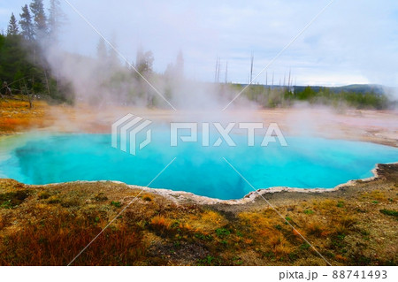 イエローストーン国立公園のウエストサム、Abyss Pool 88741493