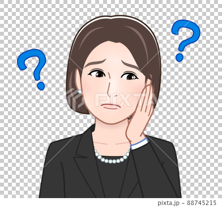 思考的女人 88745215