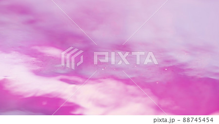 Color mist cloud. Vapor texture. Fantasy heaven sky. Blur pink white shiny glitter on magenta purple fume wave abstract background. Color mist cloud. Vapor texture. Fantasy heaven sky. Blur pink white shiny glitter on magenta purple fume wave abstract background. 88745454