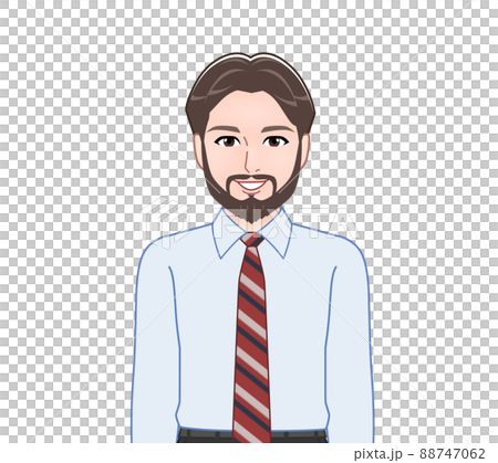 A man with a fine beard A man with a fine beard 88747062