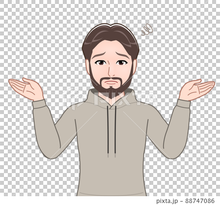 A man with a fine beard 88747086