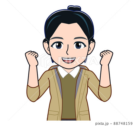 若くて元気な女性 若くて元気な女性 88748159