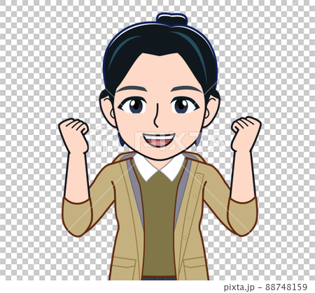 若くて元気な女性 若くて元気な女性 88748159