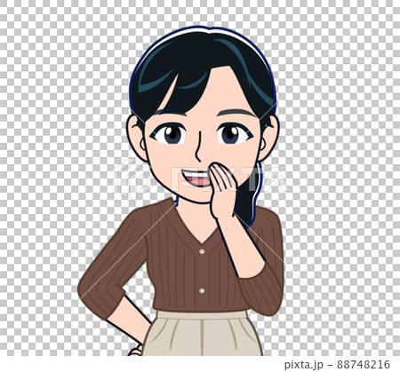 若くて元気な女性 88748216
