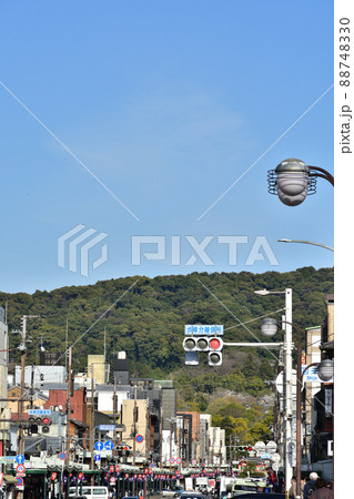 京都 四条通りの街並み 京都 四条通りの街並み 88748330