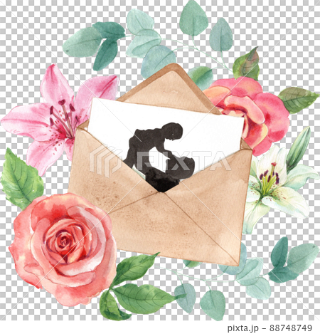 Love dad and father day watercolor 88748749