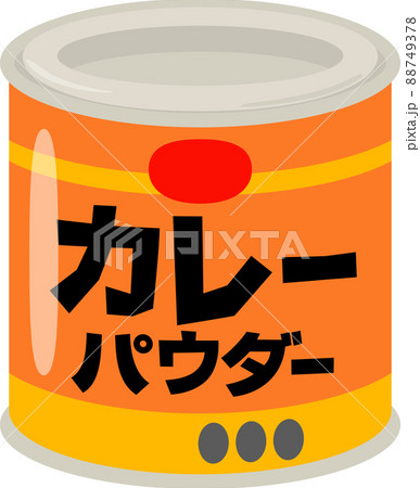 缶入りのカレー粉 缶入りのカレー粉 88749378
