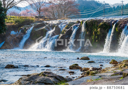布橋十二ヶ滝（ぬのはしじゅうにがたき）／石川県小松市　西尾地区　2022年4月撮影 88750681