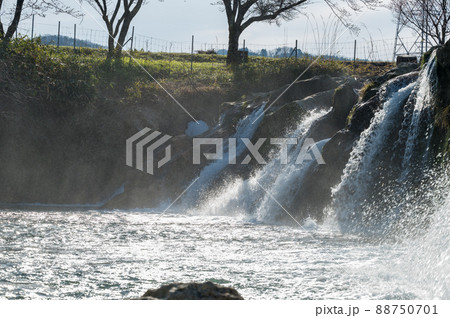 布橋十二ヶ滝（ぬのはしじゅうにがたき）／石川県小松市　西尾地区　2022年4月撮影 88750701