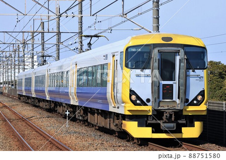 257系・特急さざなみ・特急わかしお 88751580