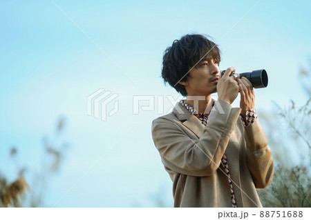 男性　ファッション　若い 88751688