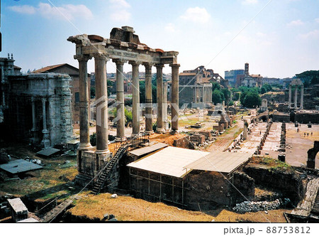 古代ローマ　フォロ・ローマ 88753812