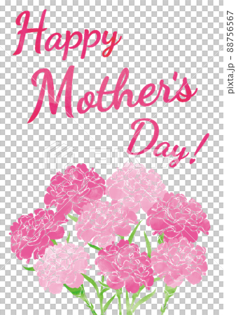 Mother's Day Carnation Watercolor Vertical Mother's Day Carnation Watercolor Vertical 88756567