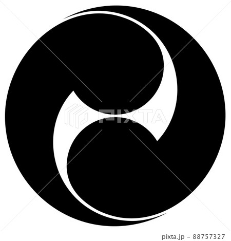 家紋です。二つ巴といいます。 88757327