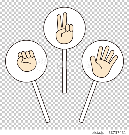 石頭剪刀布手套裝 石頭剪刀布手套裝 88757481