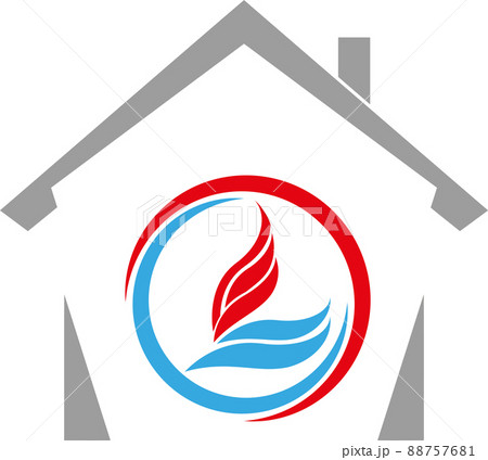Flame, Water Drop, Plumber, Repairman, Installer, Logo Flame, Water Drop, Plumber, Repairman, Installer, Logo 88757681