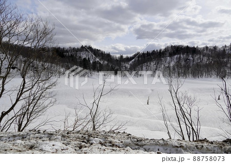 恵岱別ダムのダム湖 88758073