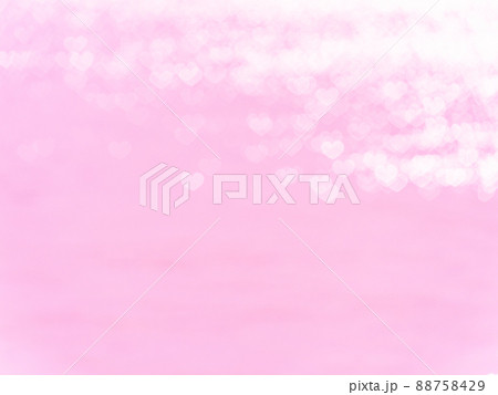 背景素材 ハート模様のリフレクション ピンク系 細かい模様 背景素材 ハート模様のリフレクション ピンク系 細かい模様 88758429