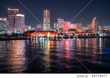 《神奈川県》横浜みなとみらいの夜景・デートスポット 《神奈川県》横浜みなとみらいの夜景・デートスポット 88759677