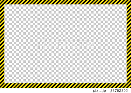 Barricade tape frame 88762893