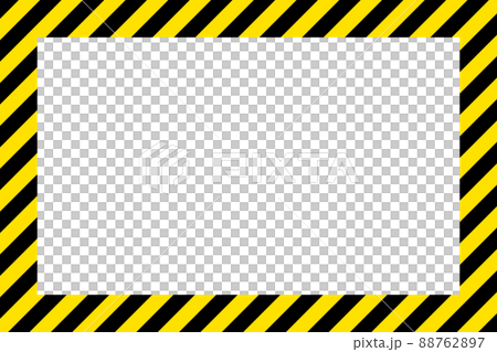 Barricade tape frame Barricade tape frame 88762897