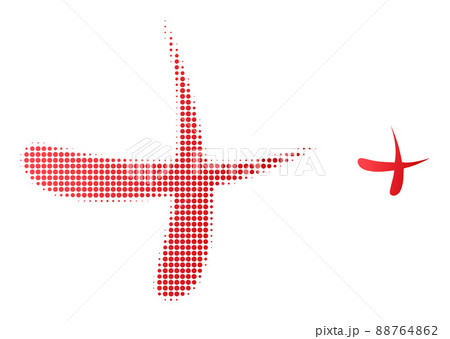 Halftone Dotted Erase Icon 88764862