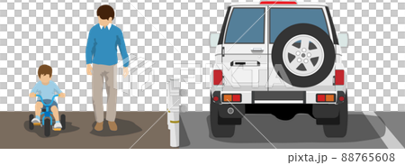 三輪車の練習 88765608