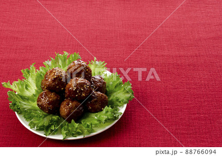 肉団子の甘酢あん 88766094
