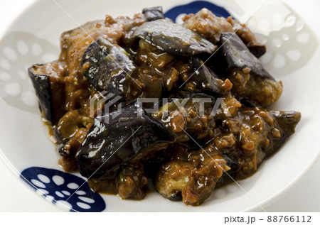 ナスの肉みそ炒め ナスの肉みそ炒め 88766112