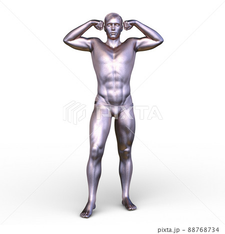 ポーズをとる男性 88768734