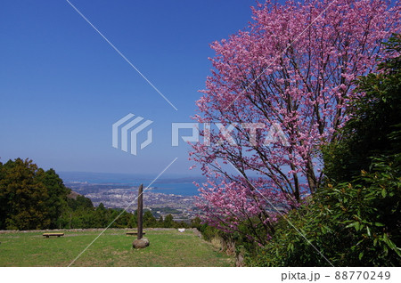 日本百名城の一つ、石川県七尾市にある七尾城址 88770249