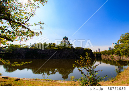 逆さ大阪城 88771086