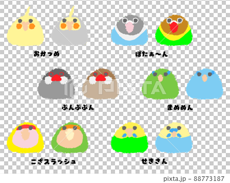 小鳥セット 88773187