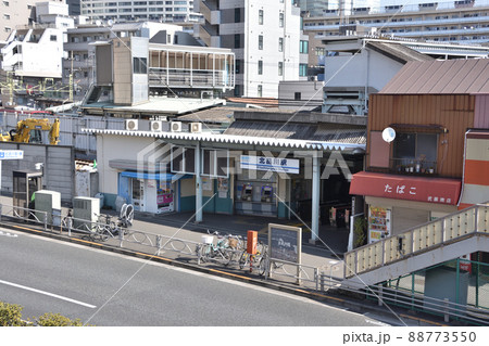 京浜急行の北品川駅 88773550