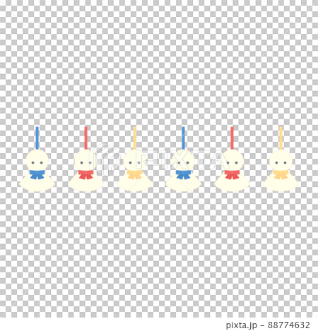 Simple and cute illustration of Teru Teru Bozu 88774632