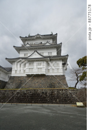 小田原城の天守閣（神奈川県小田原市） 88775178