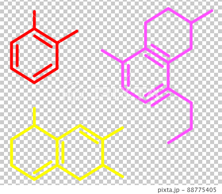 Illustration of chemical formula expressing cell junction Illustration of chemical formula expressing cell junction 88775405