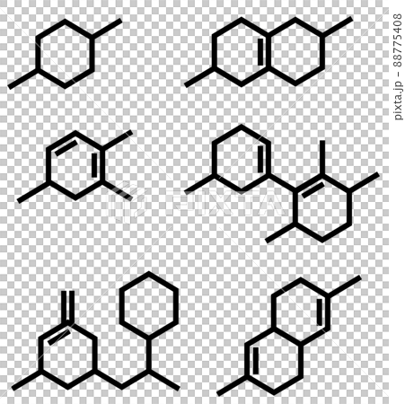Illustration of chemical formula expressing cell junction 88775408