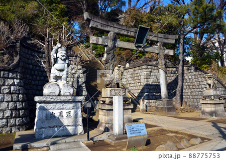品川神社の双龍鳥居 品川神社の双龍鳥居 88775753