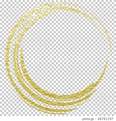 Brush circle gold Brush circle gold 88781197