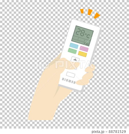 用遙控器操作空調的圖解圖像 88781529