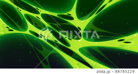 Slime background, green toxic stretches of ooze Slime background, green toxic stretches of ooze 88785229