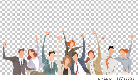 矢量圖素材：商人、歡喜、成功、人 88785555