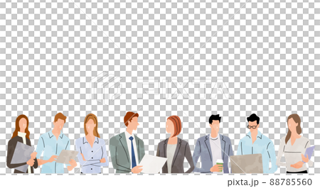 Vector Illustration Material: Businessmen, - Stock Illustration  [88785560] - PIXTA