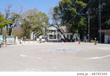 比治山公園まんが図書館前の景色 比治山公園まんが図書館前の景色 88785569