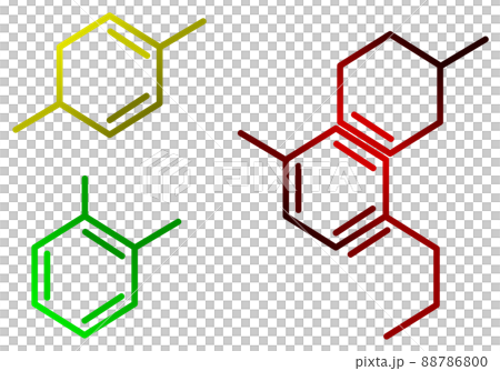 細胞の結合を表現した図のイラスト 88786800